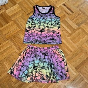 Pixie lane racerback tank & skort set